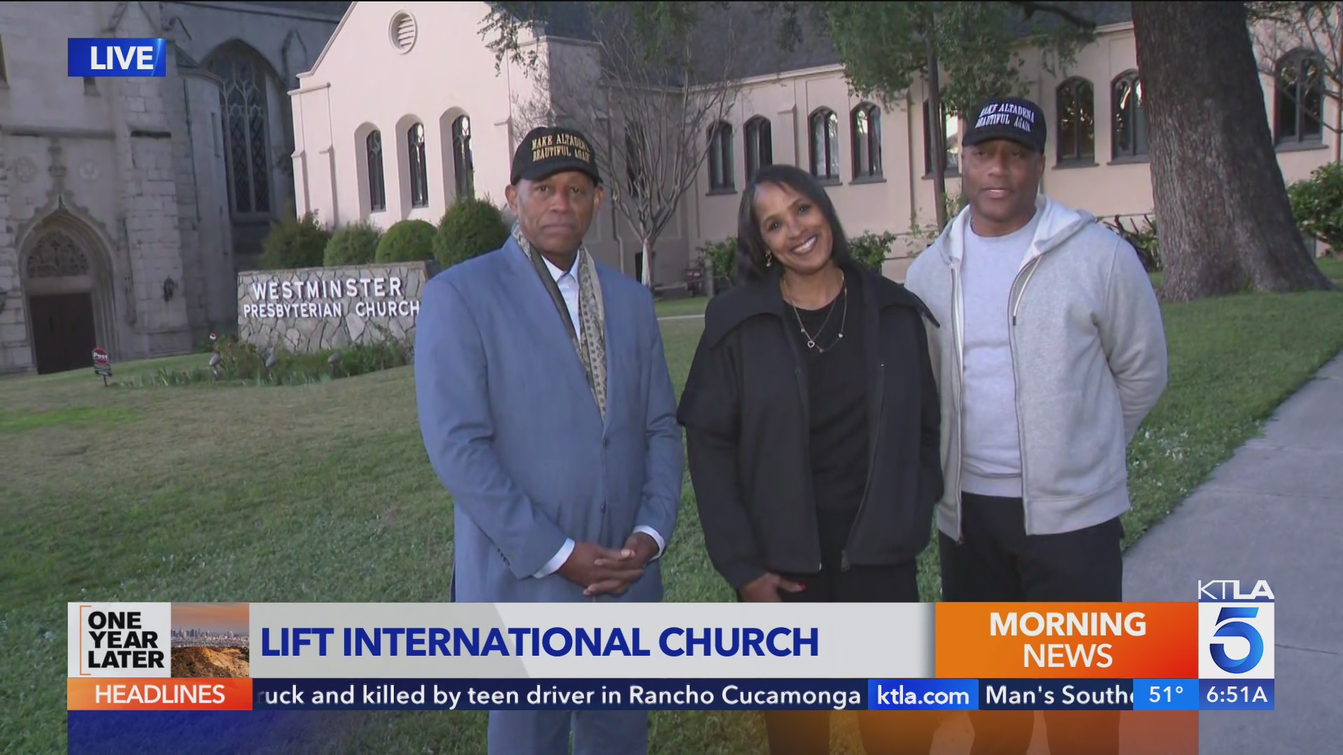 Lift International Church one year after the Altadena wildfire<br>
