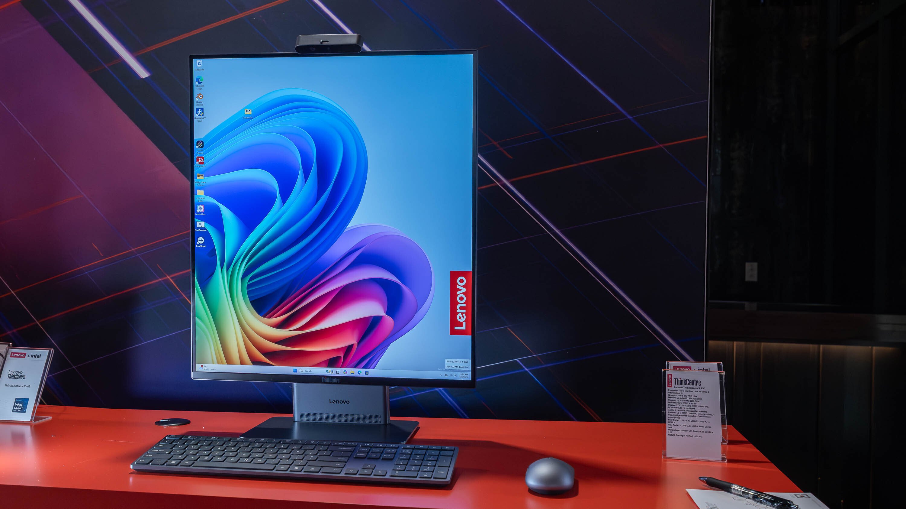 Lenovo S 2026 Panther Lake Desktops Are All In One PCs That Glow And