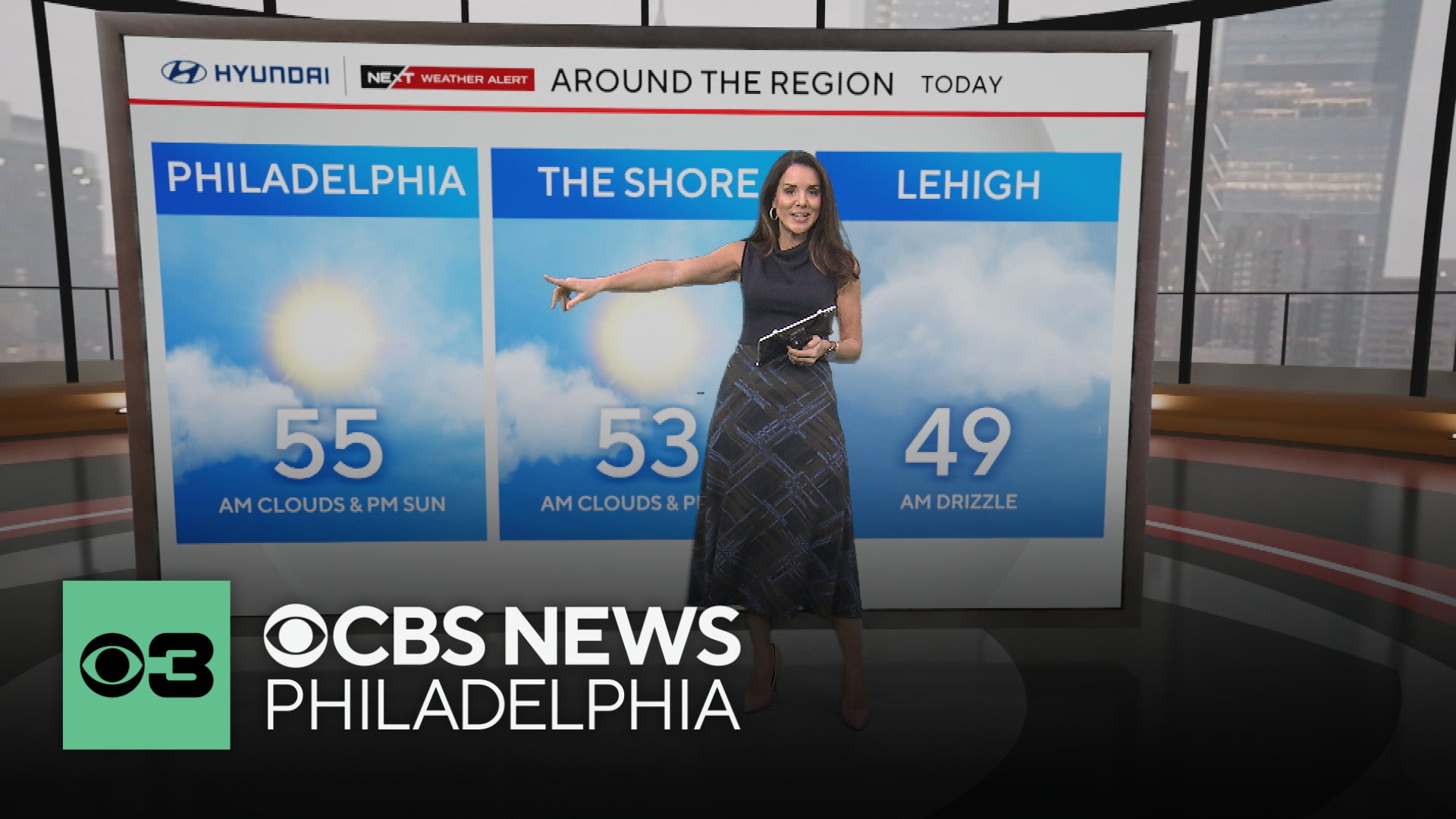 Warming trend continues with highs in the 50s as clouds give way to sun ...