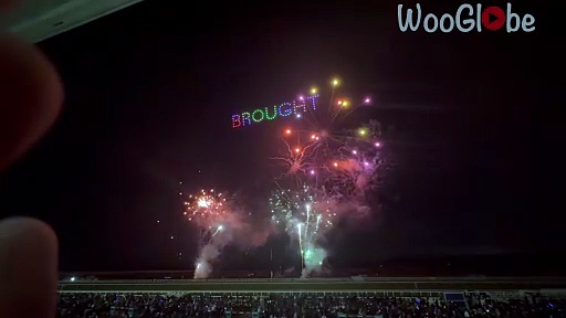 27,000 people gather at Ascot Racecourse to watch fireworks light up ...