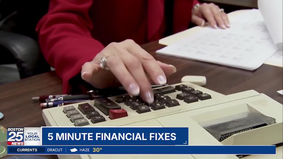 5-minute financial fix