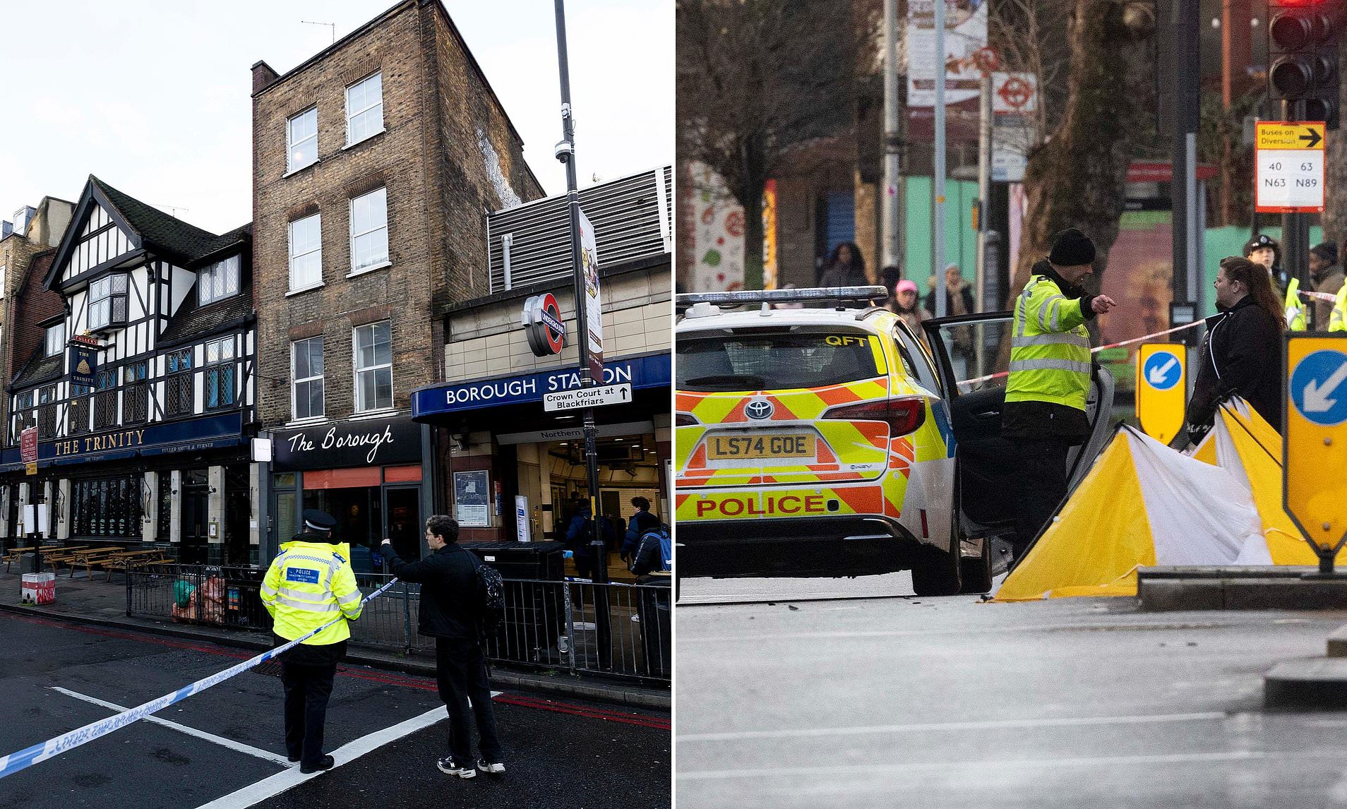 Pedestrian, in his 30s, dies after being hit by police vehicle on 999 ...