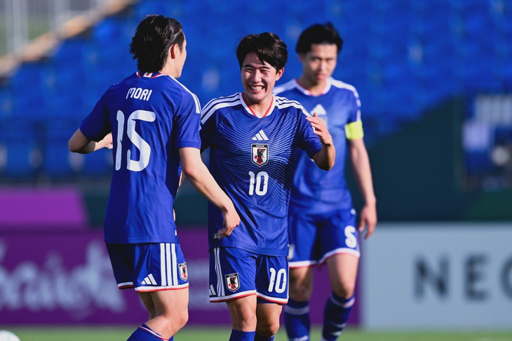 Dùng cầu thủ sinh viên, U23 Nhật Bản vẫn thắng đậm ở U23 châu Á