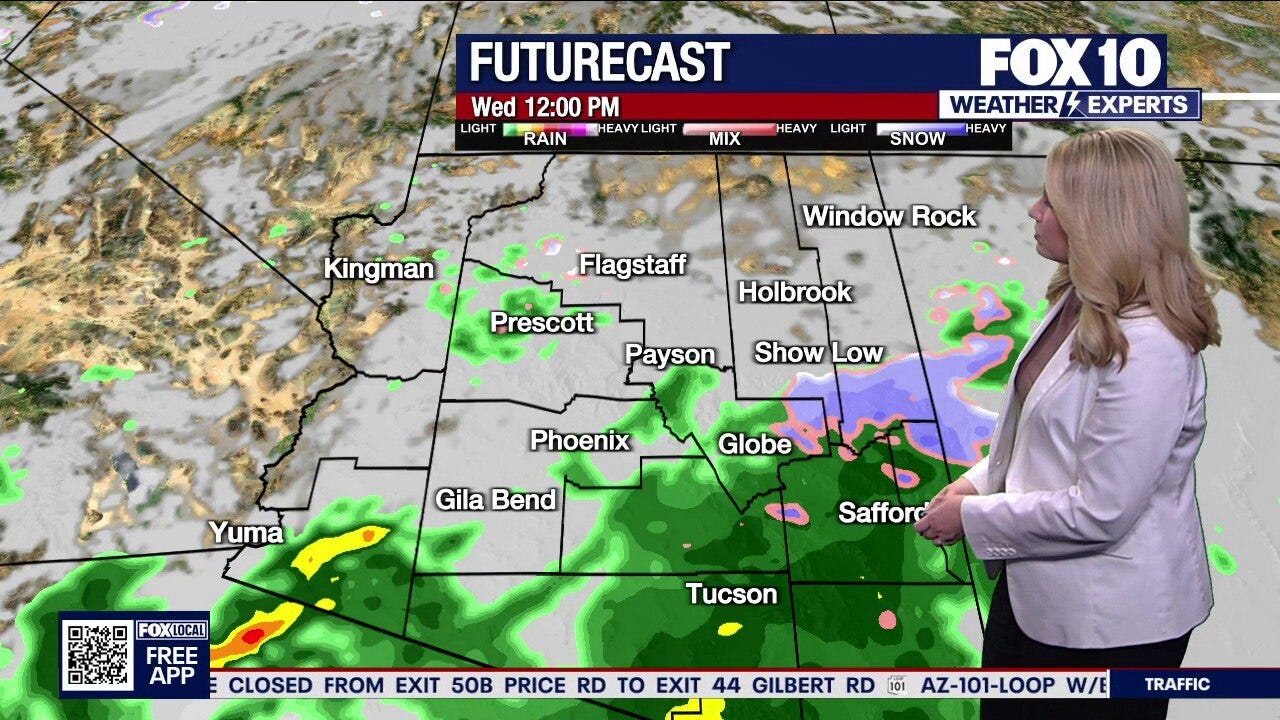 Arizona weather forecast: First of 2 storms begins moving across the state