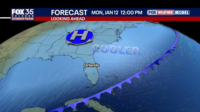 Orlando weather: Unseasonably warm weather to persist before colder air ...