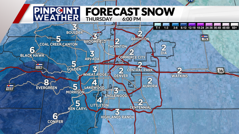 Denver weather: Pinpoint Weather Alert Days for incoming snow