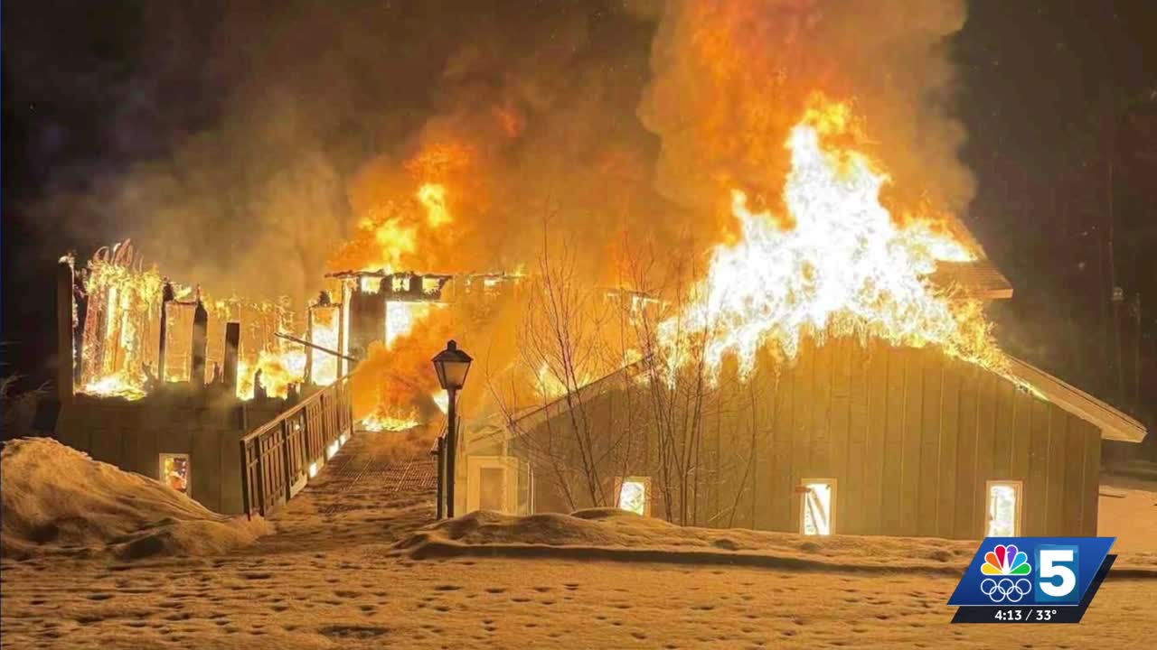None injured after fire destroys building in West Lebanon