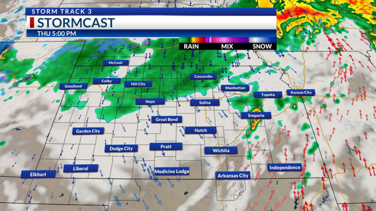 Storm Track 3 forecast: Tracking rain and storms first followed by snow