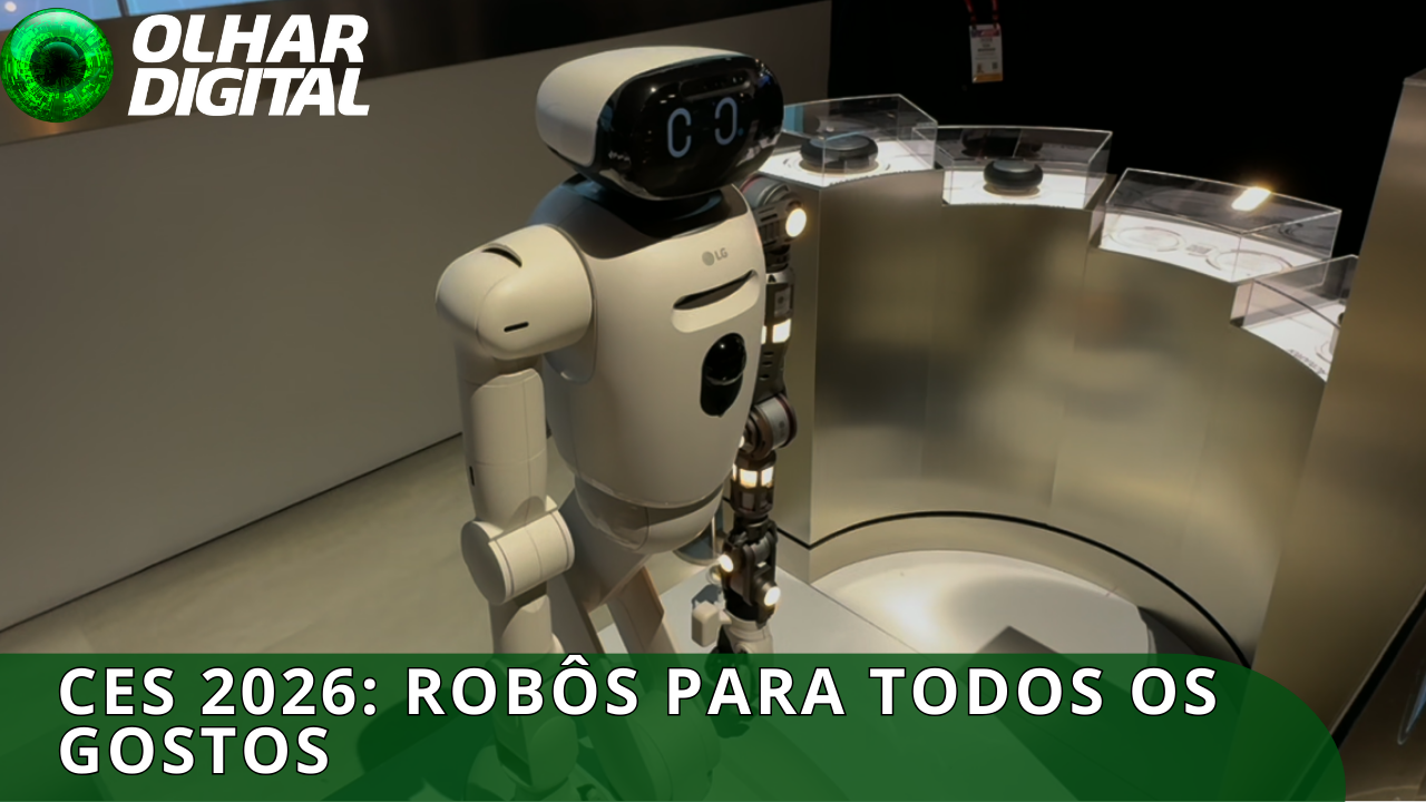 O futuro é agora! Conheça os robôs mais surpreendentes da CES 2026