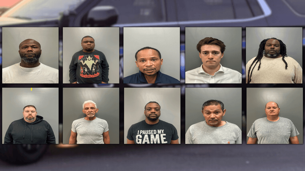 10 arrested for soliciting prostitution in police-led operation at ...