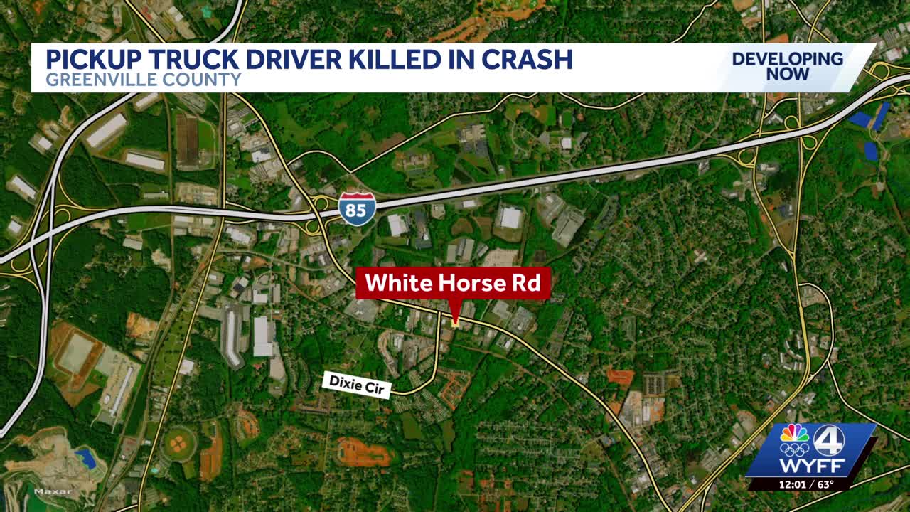 One dead in Greenville County crash, coroner says
