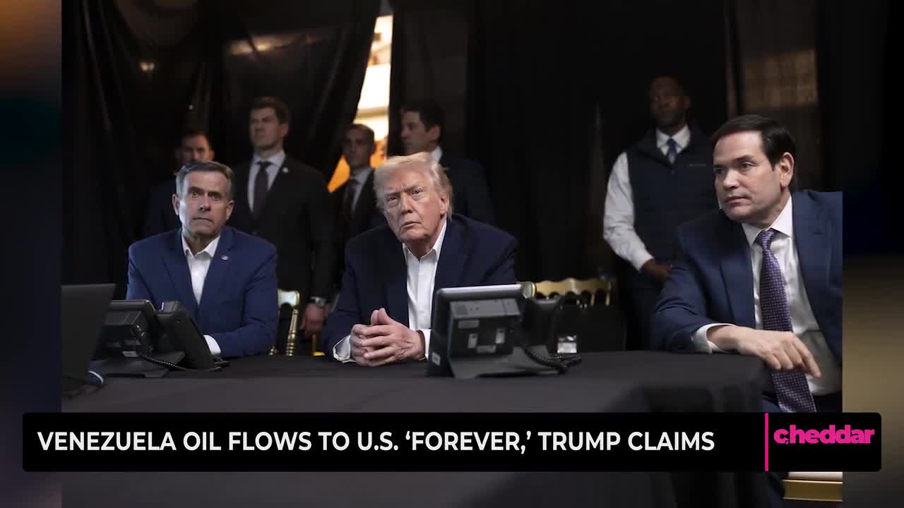 Venezuela oil flows to US 'forever,' Trump claims