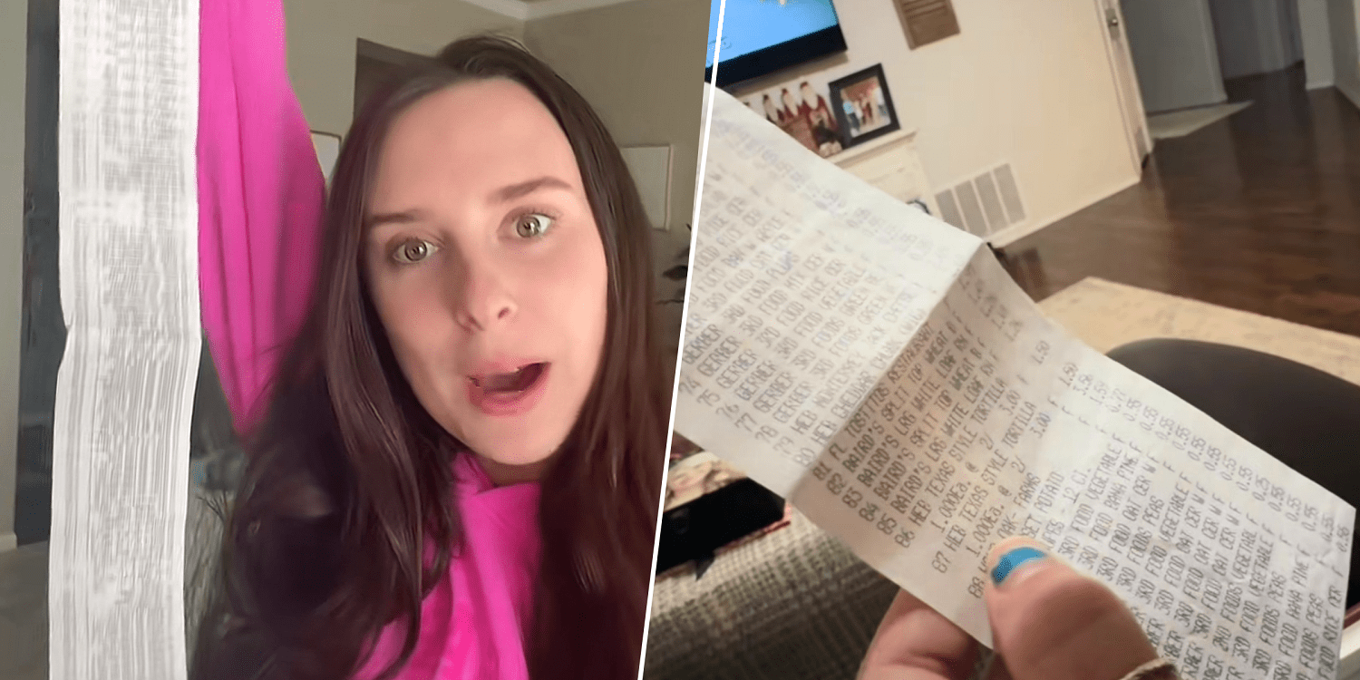 Sticker shock: Viral 1997 grocery receipt reveals over 200% increase in ...
