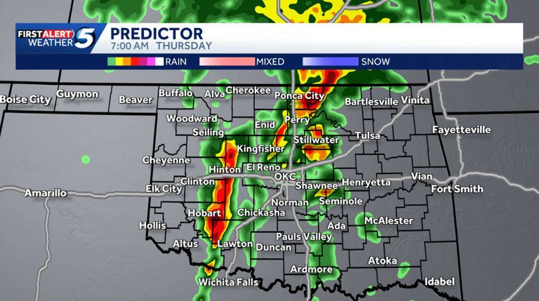 Hour-by-hour forecast: When and where storms with hail, tornado risk ...