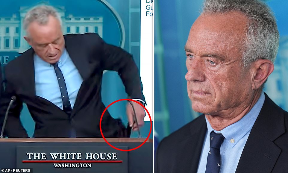 RFK Jr's duck ringtone interrupts major food announcement