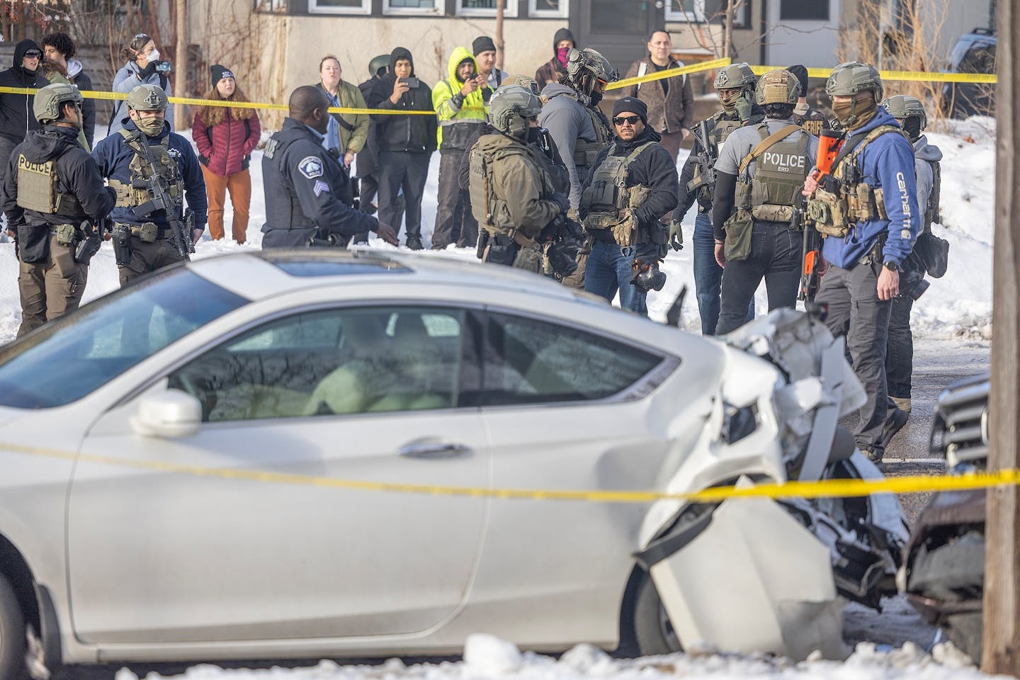 Live: Homeland Security says woman shot by ICE agent has died