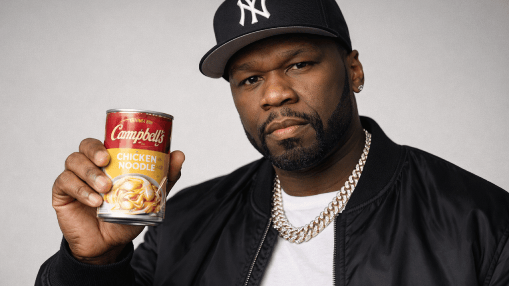 Campbell’s Sends 50 Cent a Factory Invite After He Accuses the Brand of Using Fake Chicken [Video]