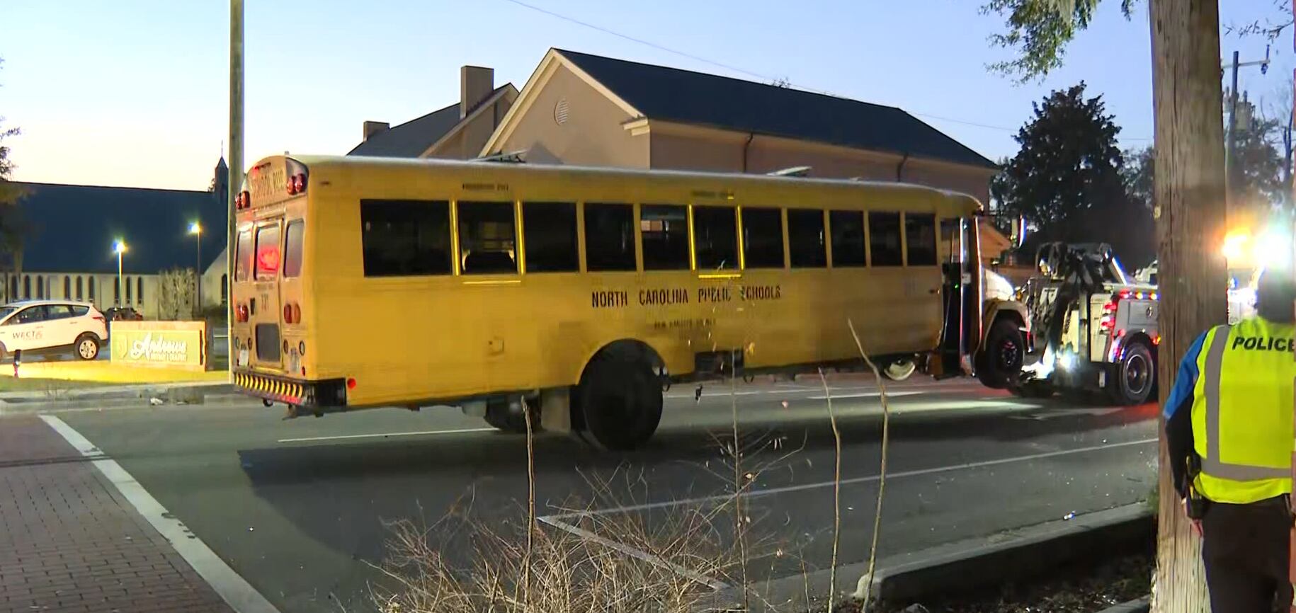 SUV driver charged after crash with school bus in Wilmington