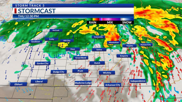 Storm Track 3 forecast: Tracking rain and storms first followed by snow