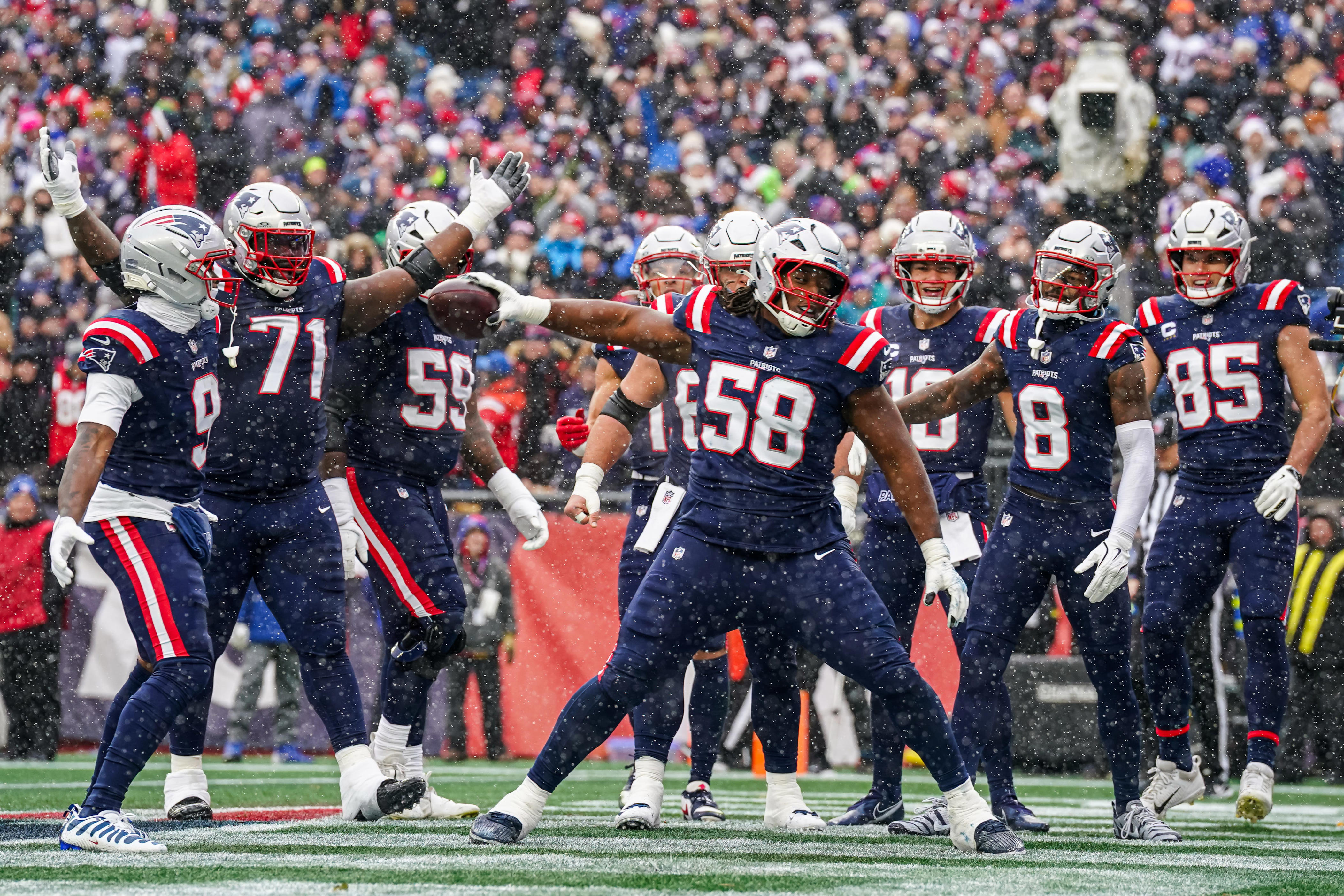 Latest update on injured Patriots OL Jared Wilson<br>