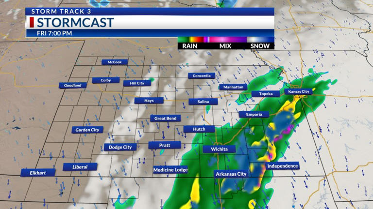 Storm Track 3 forecast: Tracking rain and storms first followed by snow