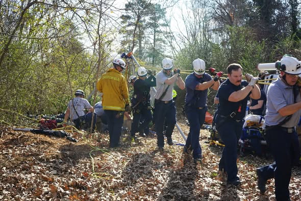 Man rescued by firefighters after falling down 30-to-40-foot well<br><br>