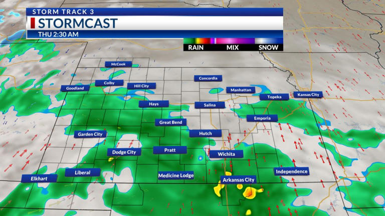 Storm Track 3 forecast: Tracking rain and storms first followed by snow