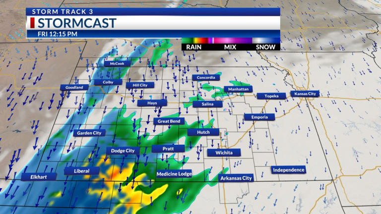 Storm Track 3 forecast: Tracking rain and storms first followed by snow