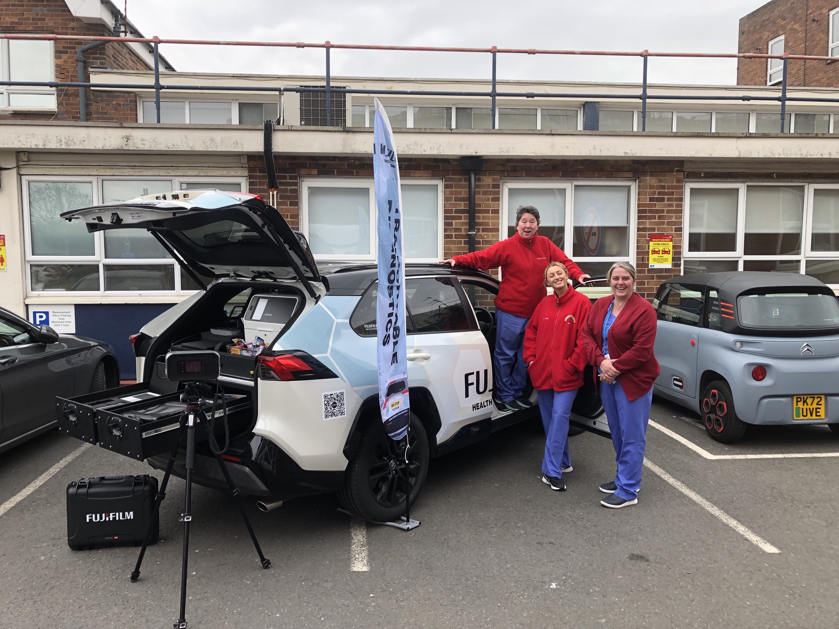 New mobile diagnostics car will help cut hospital waiting times, medics say