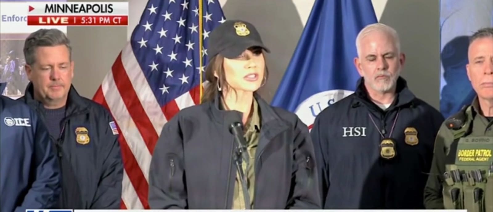 Noem says officer targeted in ICE attack was previously run over and ...