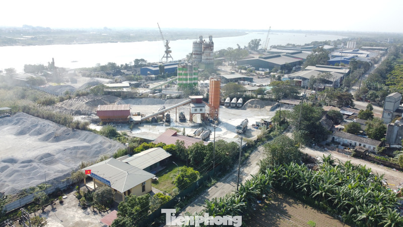 Sắp cắt điện, nước, di dời loạt trạm trộn bê tông tại phường Lĩnh Nam