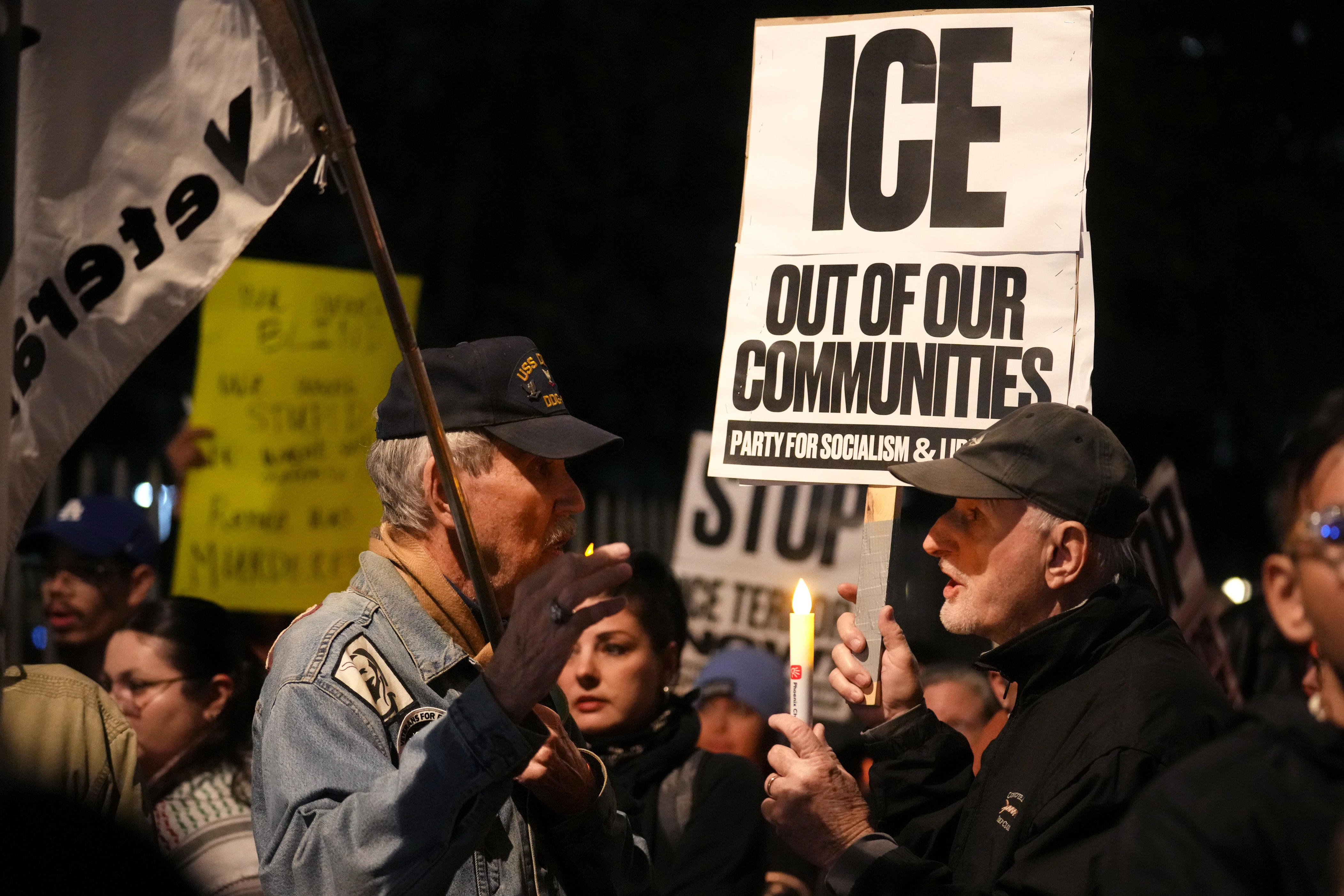 Arizona protesters demand justice in ICE killing of Renee Nicole Good