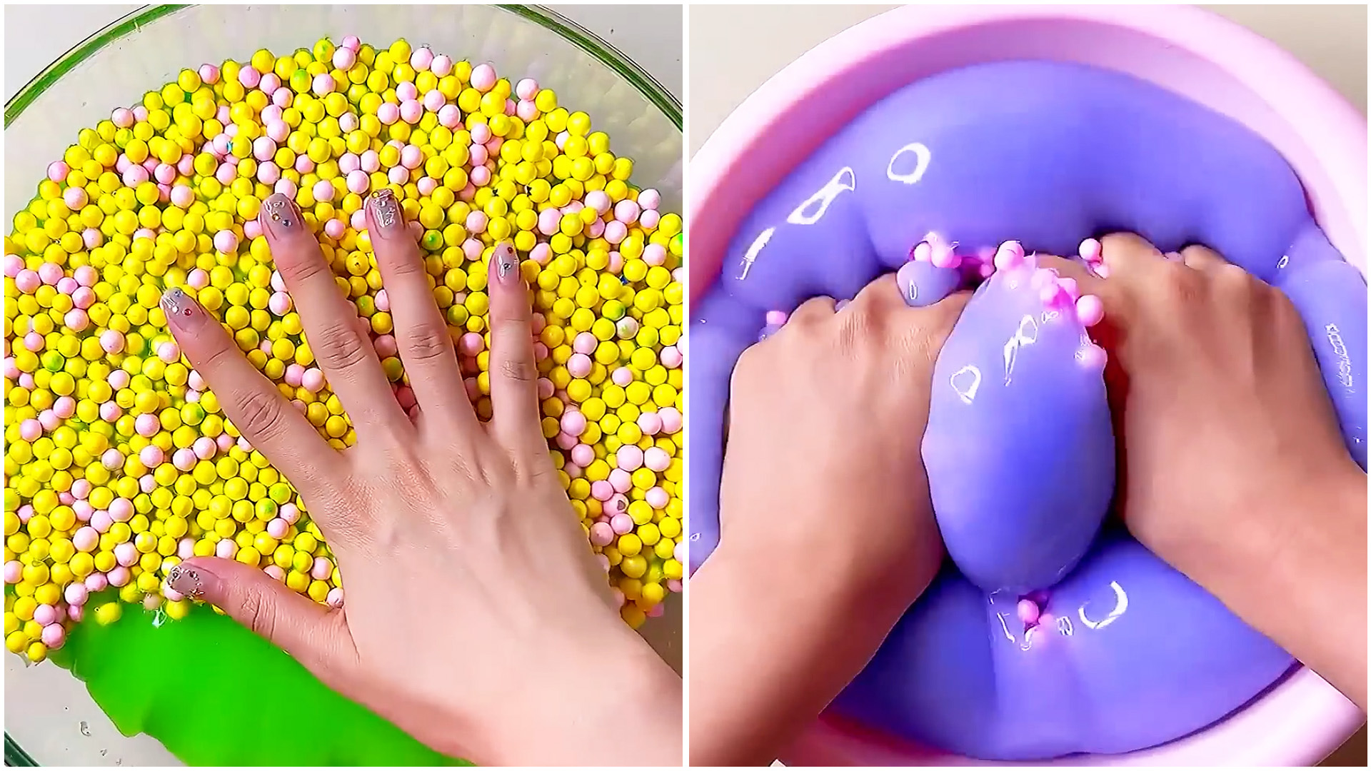 Relaxing slime play ASMR