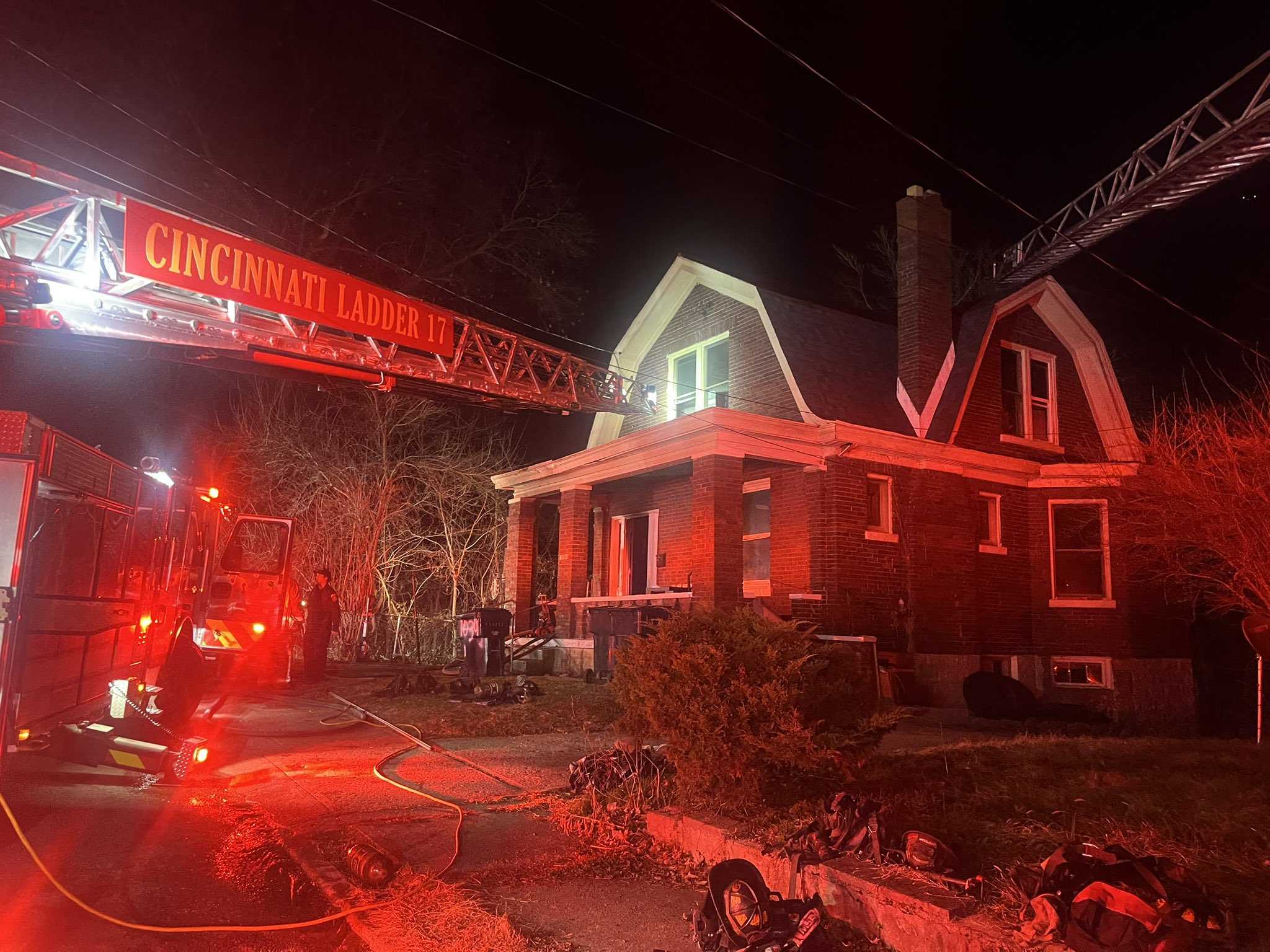 CFD: 4 displaced, no injuries after fire at home in East Price Hill