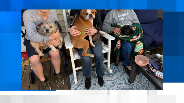 Firefighters rescue pets, revive dog after house fire in Muscle Shoals