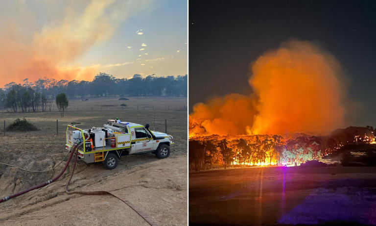 Homes destroyed as 'catastrophic' bushfire rips through Victoria amid ...