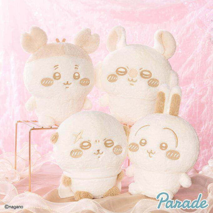 ちいかわ、ミルクいろのぬいパレット第二弾が登場! うさぎ・モモンガ
