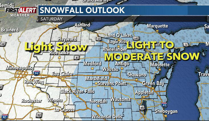 First alert for fog & upcoming rain and snow
