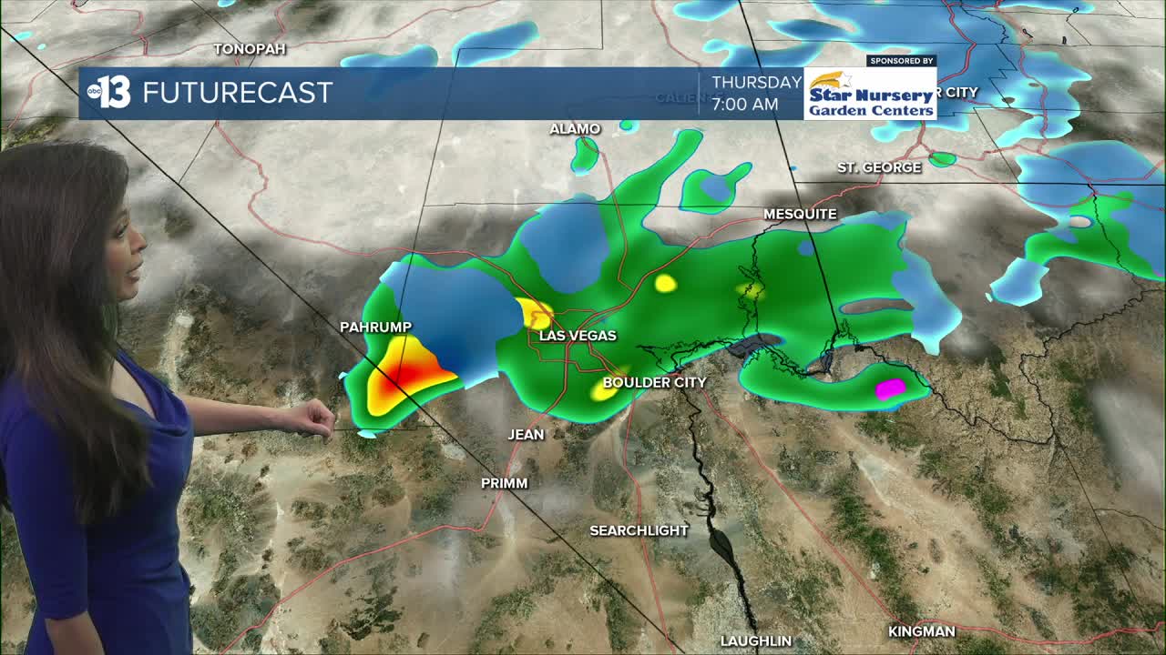 Very windy with a chance of showers on Thursday
