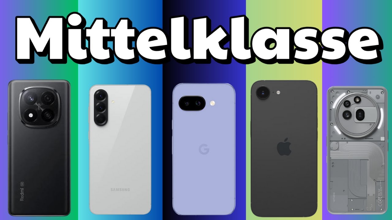 Bestes Smartphone für 500 €? Pixel 9a, Nothing Phone 3a Pro & Co im Test!
