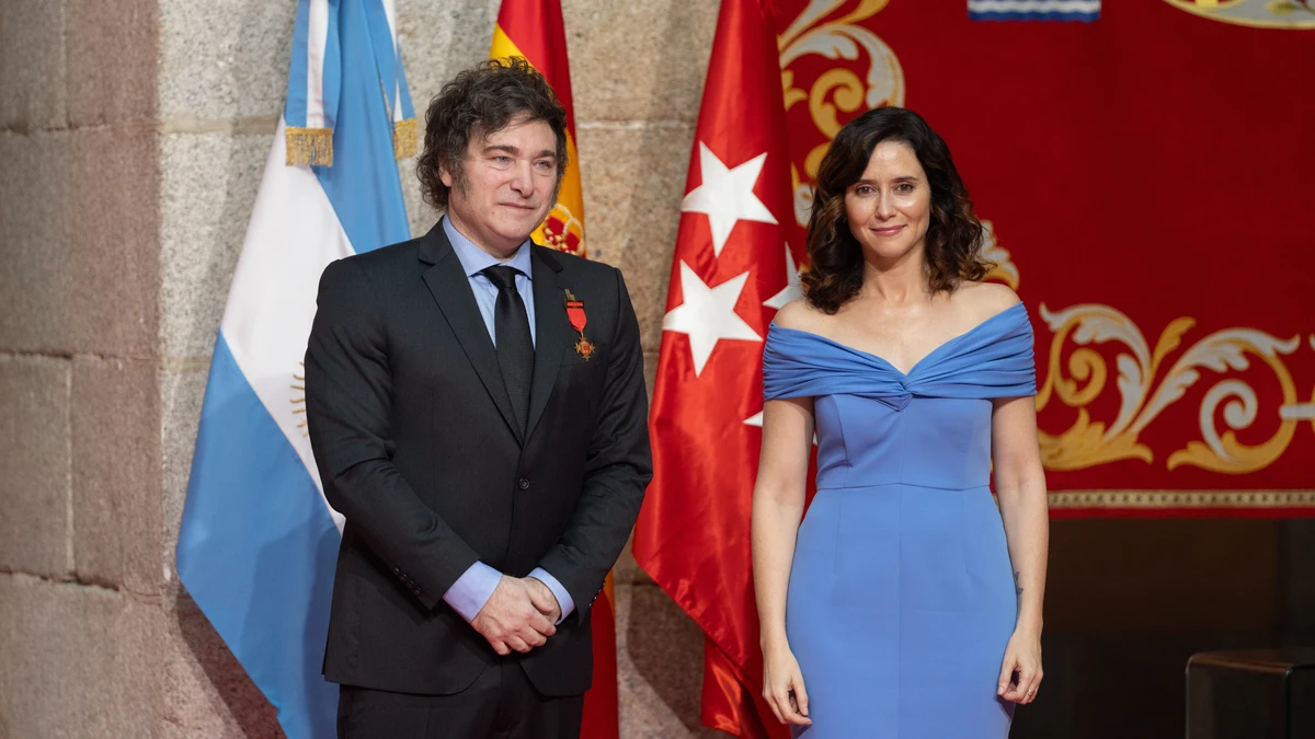 Javier Milei recibirá este jueves a Isabel Díaz Ayuso en Buenos Aires