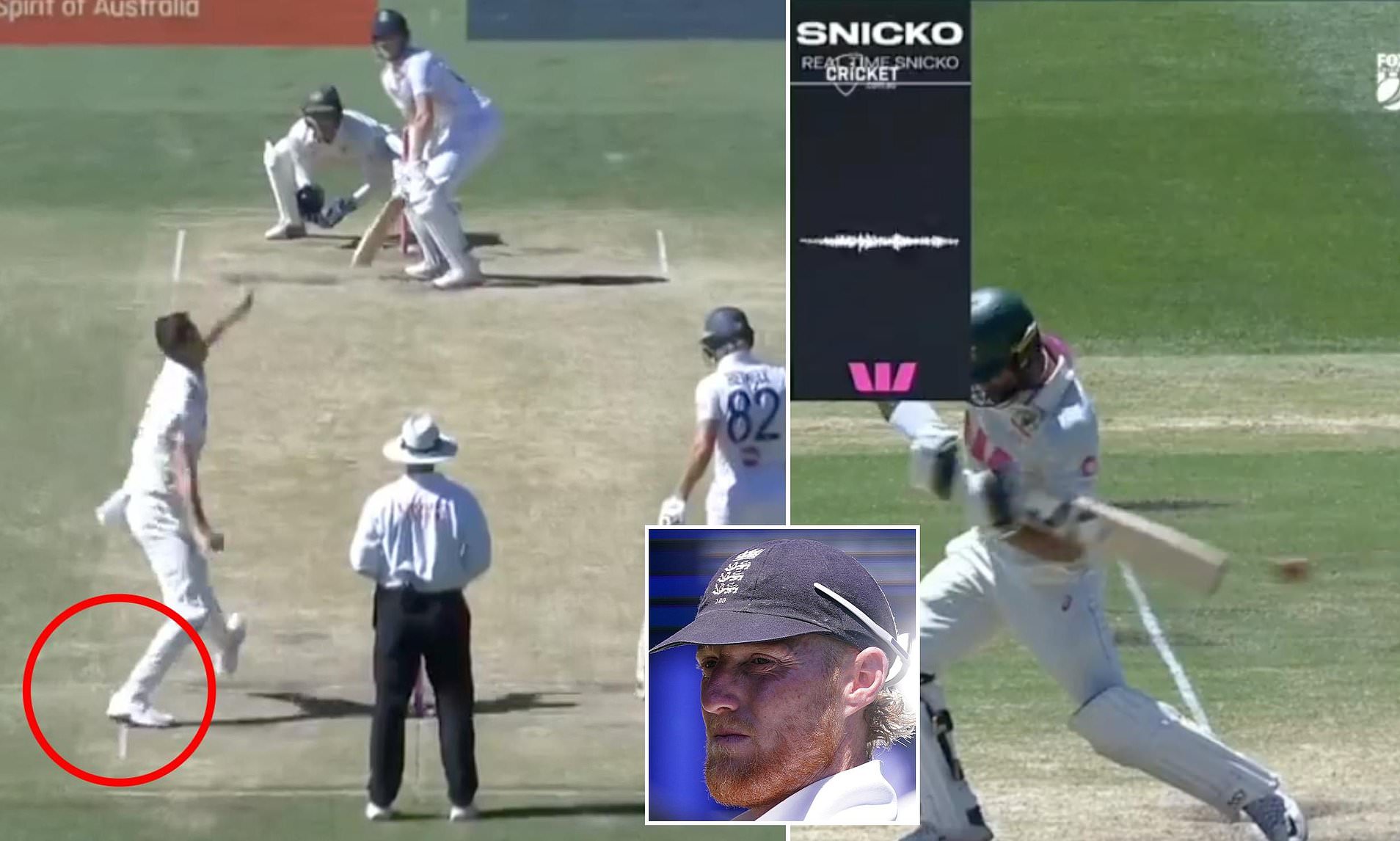 See the shocking Ashes blunder nobody spotted until it was too late - as Ben Stokes fumes at Snicko