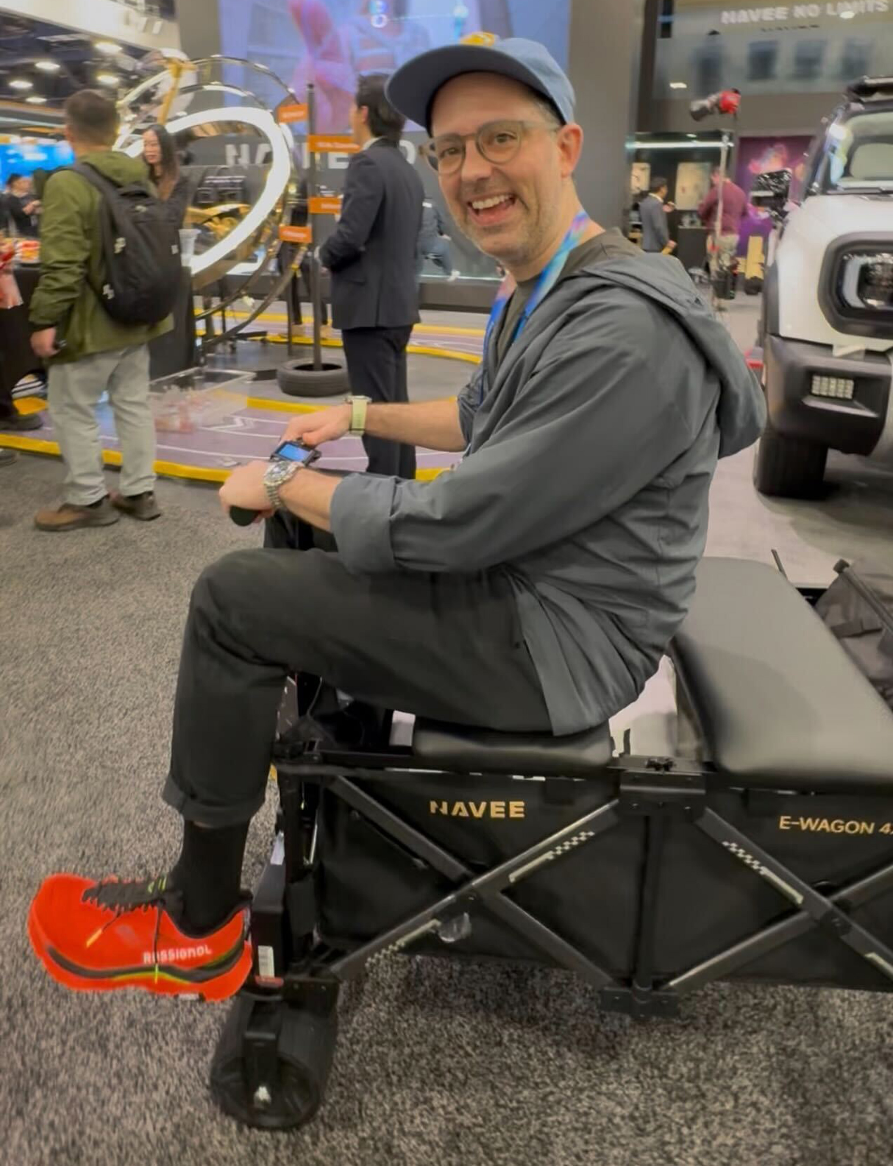 My favorite product of CES 2026 is a rideable (and ridiculously fast ...