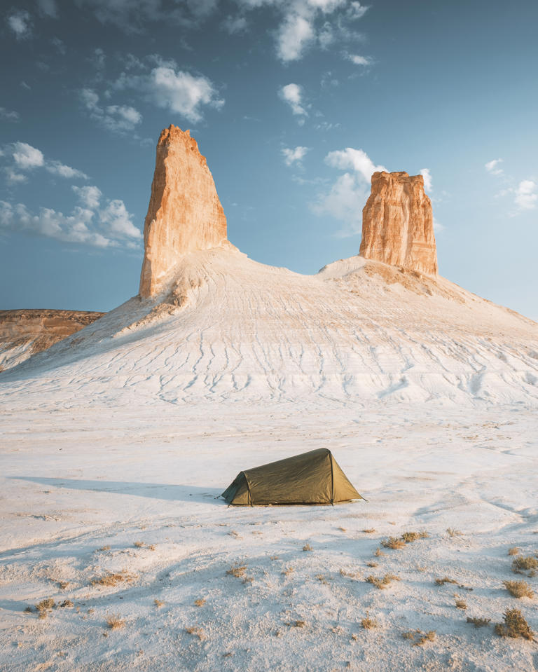 A Silk Road moonscape, with no Americans in sight