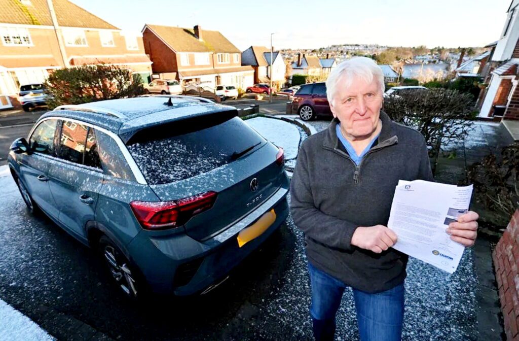 OAP couple slapped with £240 parking fines at hospital despite having ...