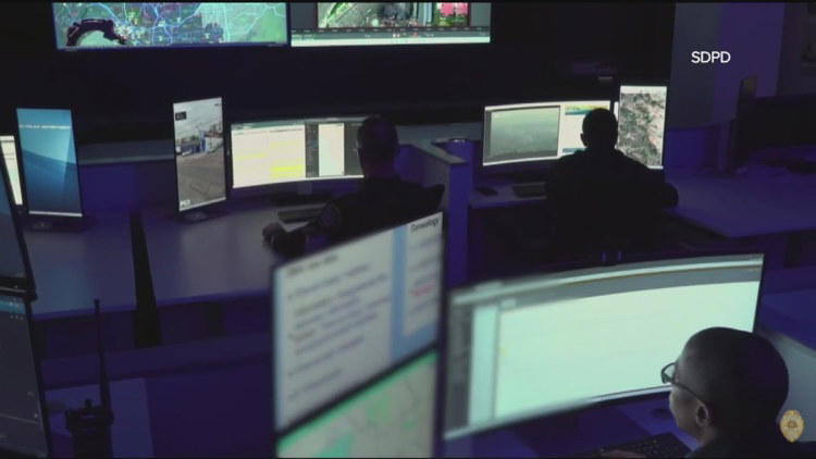Sneak peek of the San Diego Police Department's new real-time ...
