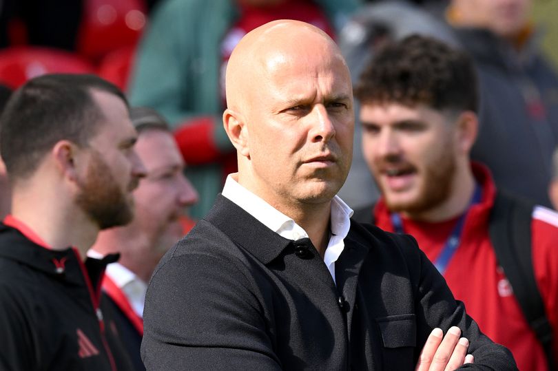 Liverpool head coach Arne Slot before the Anfield game against Arsenal.