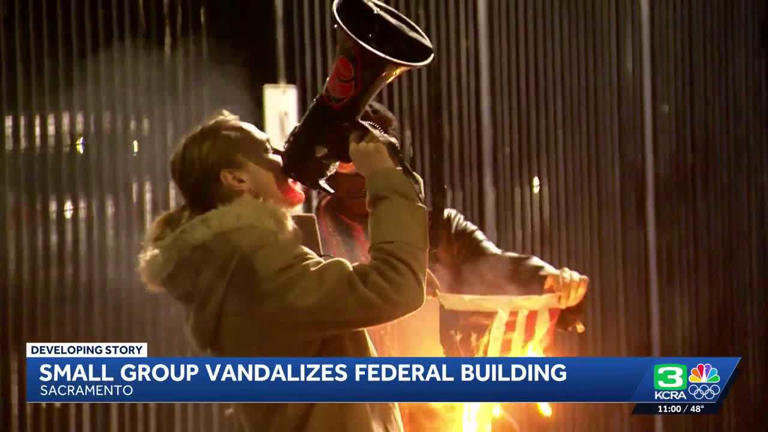 Hundreds protest in Sacramento after ICE agent kills woman in ...