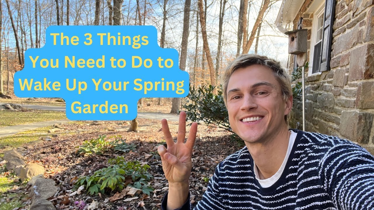 Spring garden preparation - top 3 things to do now