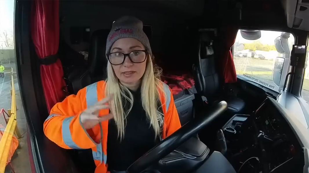 A cold drive at the end of the day